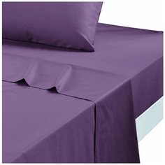 Простынь без резинки Valtery PRC-49 / 160 х 220 см / Сатин