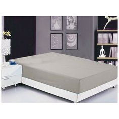 Простынь на резинке Valtery PRMF-06 / 200 х 200 см / Софткоттон