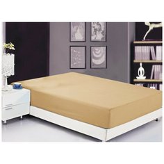 Простынь на резинке Valtery PRC-R-23 / 90 х 200 см / Сатин