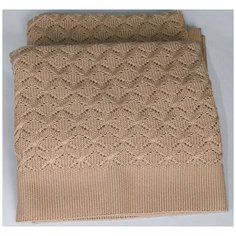 Плед Valtery Pled Elochka konoplya / 150 х 200 см / Шерсть