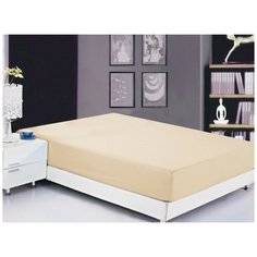 Простынь на резинке Valtery PRC-R-02 / 200 х 200 см / Сатин