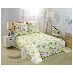 Простынь без резинки Valtery PCR-223 / 220 х 240 см / Сатин