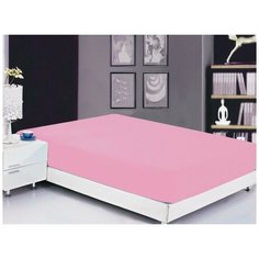 Простынь на резинке Valtery PRMF-08 / 160 х 200 см / Софткоттон
