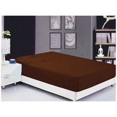 Простынь на резинке Valtery PRMF-05 / 200 х 200 см / Софткоттон