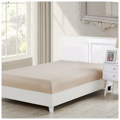 Простынь без резинки Valtery PKP-3 / 200 х 220 см / Поплин