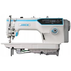 Одноигольная прямострочная промышленная швейная машина Jack JK-A6FH со столом