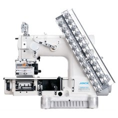 4х игольная поясная промышленная швейная машина Jack JK-8009VCDI-04085P со столом