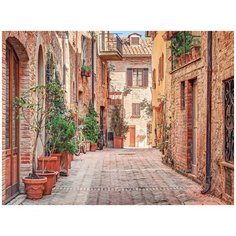 Фотообои "Улочка в Италии" , 3,60 x 2,70 м (Flizelini 1038-4F)