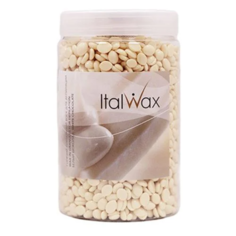 Горячий пленочный воск в гранулах ItalWax (Белый шоколад, банка), 500 гр.