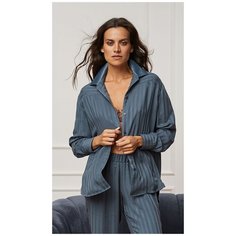 Рубашка Laete, размер S(44), сине-зеленый