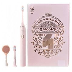 Xiaomi Электрическая зубная щетка Xiaomi Soocas X3U Limited Edition Facial, розовый