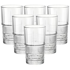 Набор из шести стаканов Bartender Hi-Ball Bormioli Rocco, 405 мл