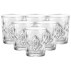 Набор стаканов Bartender Stone D.O.F. Bormioli Rocco, 390 мл, 6 шт.