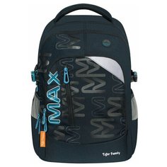 Ранец Tiger Family 270221 молодежный, MAX, с ортопедической спинкой, Multi-M, 43х33х23 см