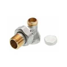 Вентиль на обратную подводку TECE, угловой DN15, 8740434