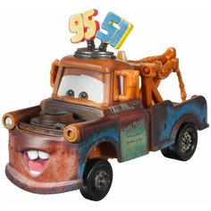 Машинка Cars Герои мультфильмов Спецтехника Команда 95 и 51 Мэтр GRP94 Mattel