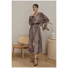 Платье Laete. размер XL(50), леопард