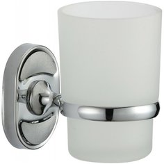 Стакан стеклянный с настенным держателем Savol S-007058