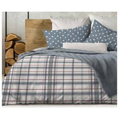 Комплект постельного белья Евро «WENGE» Бязь. Рис. Bandstar 15303-1/15304-1