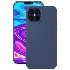 Чехол для Apple iPhone 12 Pro Max Deppa Liquid Silicone синий