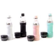 Термокружка Kamille 320мл со сменной крышкой-бутылкой 2061