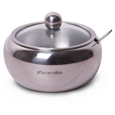 Сахарница Kamille 460 мл с ложечкой 7002