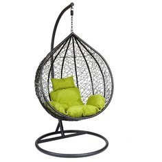 Подвесное кресло (цвет black, подушка green) Z-03(A) (black/green) Promo