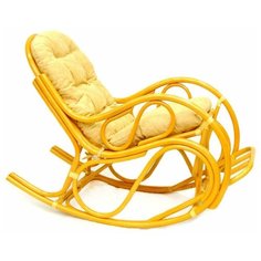 Кресло-качалка с подножкой, 05/17 М (цвет медовый) ЭкоДизайн