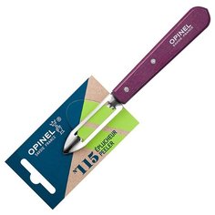 Нож для чистки овощей Opinel №115 блистер сливовый