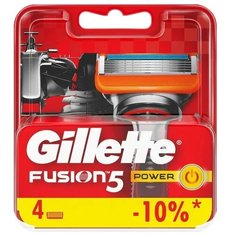 Сменные кассеты Gillette Fusion5 Power 4 шт.