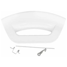 Ручка люка для стиральной машины Ariston (Аристон), Indesit (Индезит) ,белая