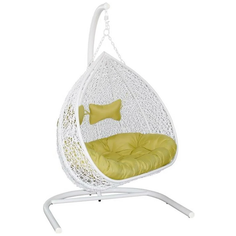 Подвесное кресло ЭкоДизайн Gemini, белый