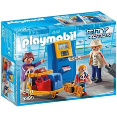 Конструктор Playmobil City Action 5399 Семья у стойки регистрации