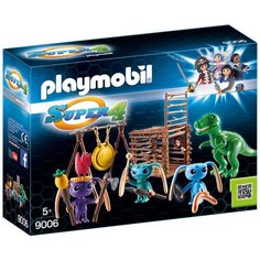 Конструктор Playmobil Super 4 9006 Инопланетяне с ловушкой для динозавра