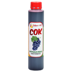 Сок Виноградный Красный концентрат, 1 кг / 4,3 л сока Джем&КО