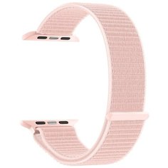 Ремень для умных часов Нейлоновый ремешок для умных часов Deppa Band Nylon для Apple Watch 38 / 40 mm розовый