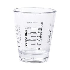 Fissman Мерный стакан 7401, 30 мл, прозрачная