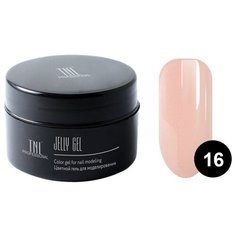 Гель-желе TNL Professional Jelly Gel моделирующий камуфлирующий, 18 мл 16 бежево-розовый
