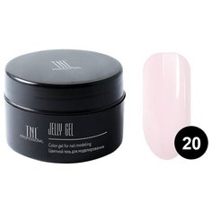 Гель-желе TNL Professional Jelly Gel моделирующий камуфлирующий, 18 мл 20 нежно-розовый