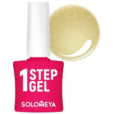 Гель-лак 3 в 1 Solomeya One Step Gel, 5 мл, Золото 37