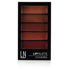 LN-professional Палетка помад для губ LipPalette Clolur Rich, оттенок 01
