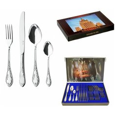 Набор столовых приборов 24 предмета "Посольский", ПАО завод им.Кирова