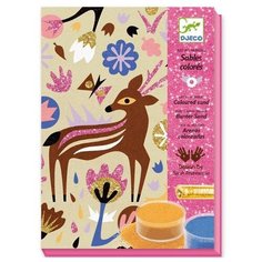 Фрески из цветного песка Djeco Лес страны чудес (08662)