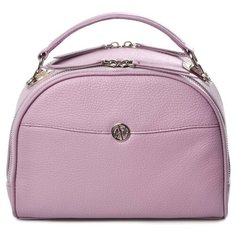 Сумка кроссбоди AFINA 477 ,натуральная кожа, сирень