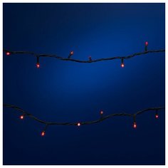 Гирлянда Snowmen 140 ламп, 8,62 м, красная (Е60019)