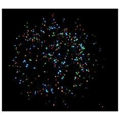 Гирлянда Snowmen рис, 180 ламп, LED, многоцветная, 8 функций, 8,95 м (Е96502)