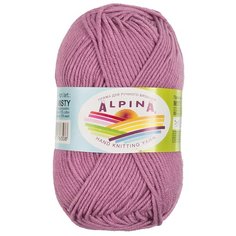 Пряжа Alpina Misty, 70% хлопок, 30% шерсть, 10*50 г, 105 м+-5 м, №08, бледно-лиловый