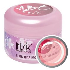 Гель Irisk Professional ABC однофазный камуфлирующий для моделирования, 15мл cover pink