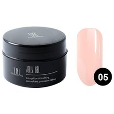 Гель-желе TNL Professional Jelly Gel моделирующий камуфлирующий, 18 мл 05 нежно-персиковый