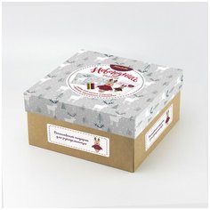 Набор для изготовления игрушки Miadolla "Олень", Новогодний, с блокнотом, наклейками и цветными карандашами (BX-0325)